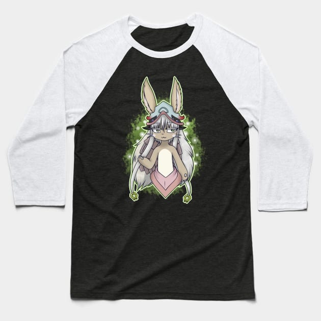 Nanachi From Made in Abyss Baseball T-Shirt by NiniMusic